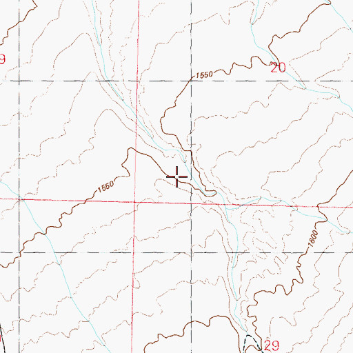 Topographic Map of West Juniper Spring, NV