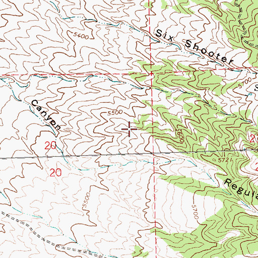 Topographic Map of Lucin Mining District, NV