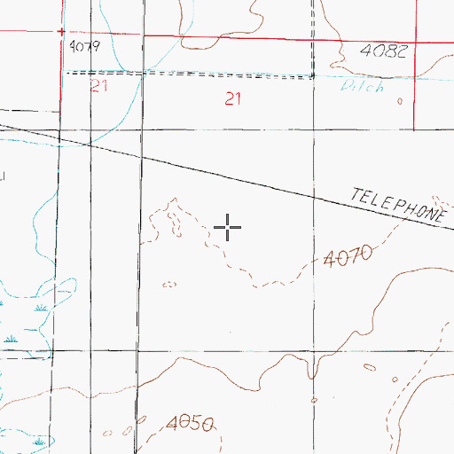 Topographic Map of Walker River Valley, NV