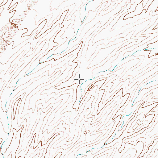 Topographic Map of Newberry Mining District, NV