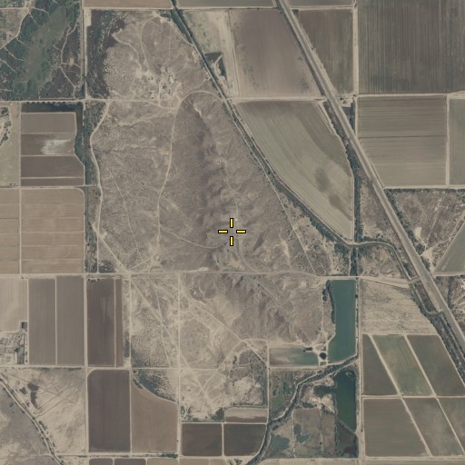 Aerial/Satellite Image of Ashurst Cemetery, AZ