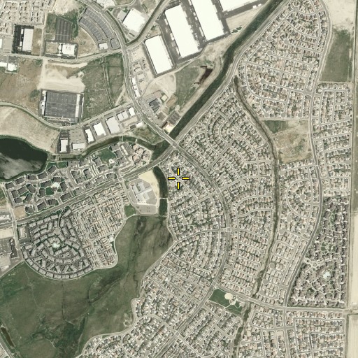 Aerial/Satellite Image of Double Diamond Well, NV