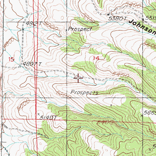 Topographic Map of Twain, NV