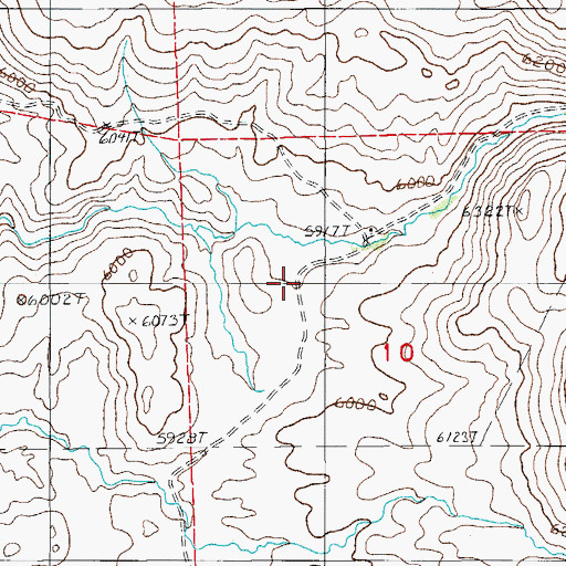 Topographic Map of Nelson Field, NV