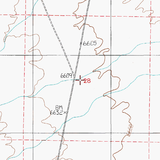 Topographic Map of Laxague, NV