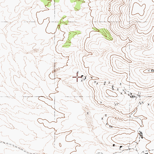 Topographic Map of Mina Gold Mines Companys Mine, NV