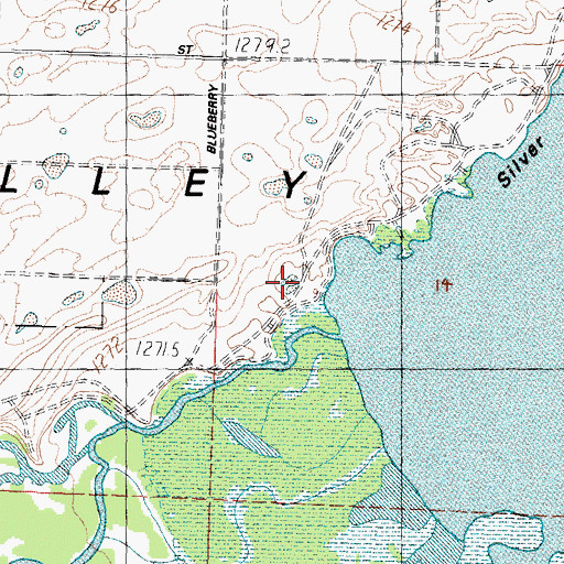 Topographic Map of Hughes Station (historical), NV