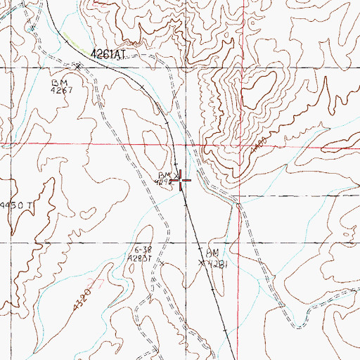 Topographic Map of Washout, NV