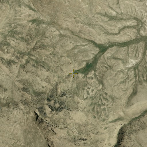 Aerial/Satellite Image of Crystal Spring, NV