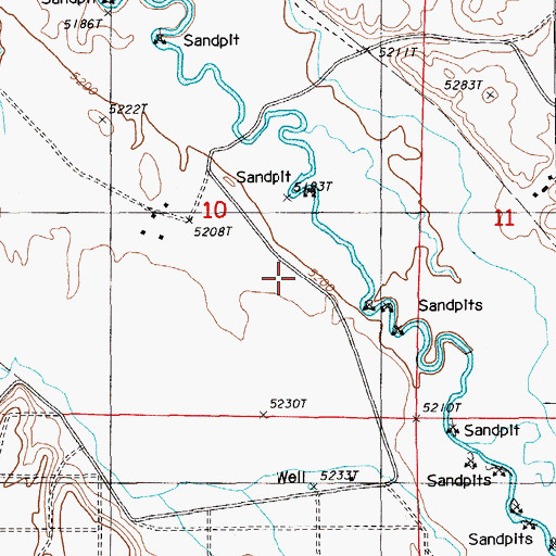 Topographic Map of South Fork Reservoir, NV