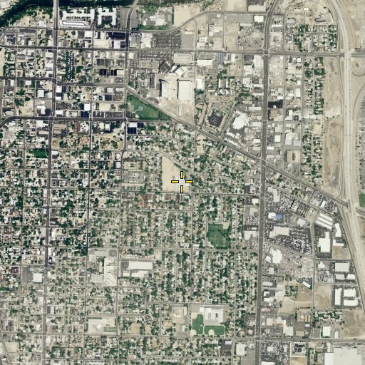 Aerial/Satellite Image of Libby C Booth Elementary School, NV