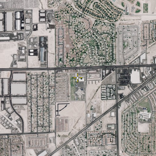 Aerial/Satellite Image of Jacob E Manch Elementary School, NV