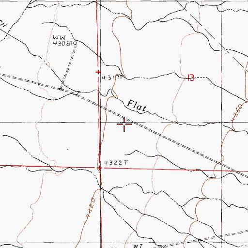 Topographic Map of Canon Station (historical), NV