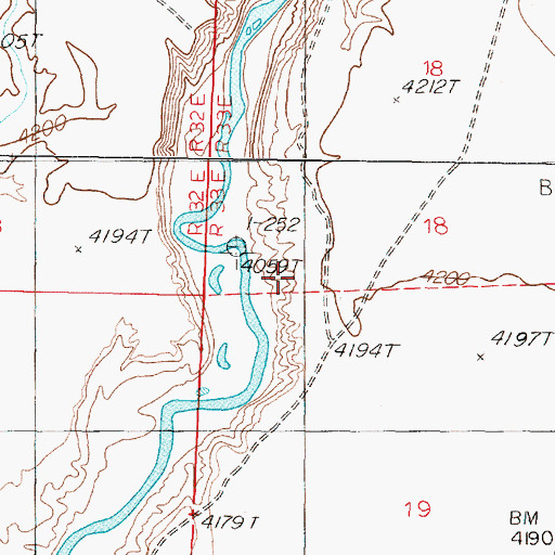 Topographic Map of Etna (historical), NV