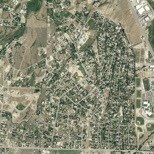 Aerial/Satellite Image of Lenz Elementary School, NV