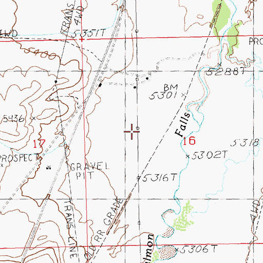 Topographic Map of Mineral Hot Spring, NV