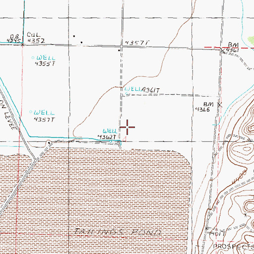 Topographic Map of Lyon County, NV