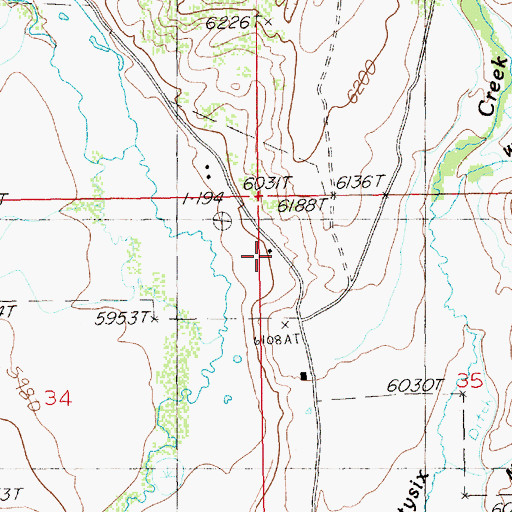 Topographic Map of Bryan School (historical), NV