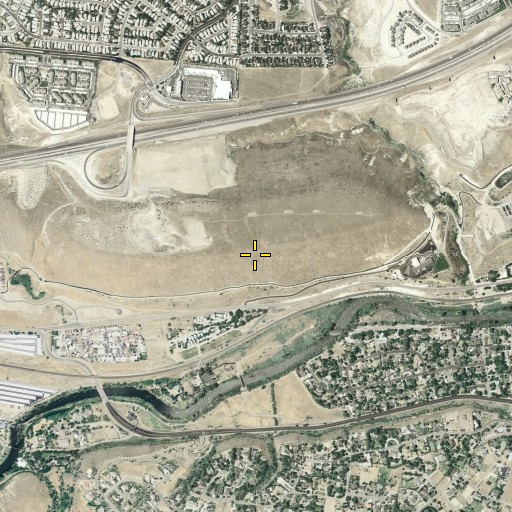 Aerial/Satellite Image of Chalk Bluff, NV