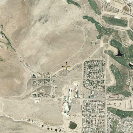 Aerial/Satellite Image of Combs Canyon, NV