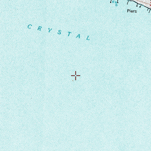 Topographic Map of Crystal Bay, NV
