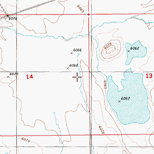 Topographic Map of Dagget Creek, NV