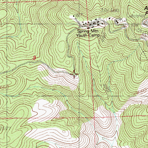 Topographic Map of Desert View Point, NV