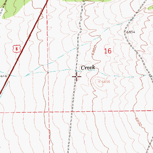 Topographic Map of Ely Reservation, NV