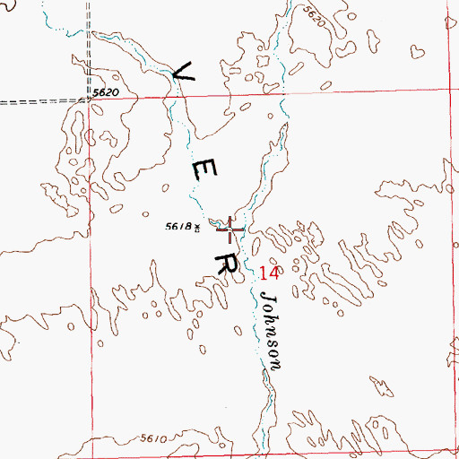 Topographic Map of Honeyman Creek, NV