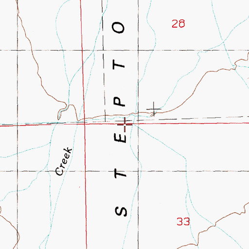 Topographic Map of Horse Camp Wash, NV
