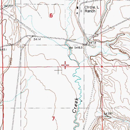 Topographic Map of Huntington Valley, NV