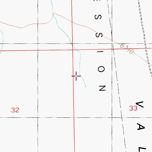 Topographic Map of Illipah Creek, NV