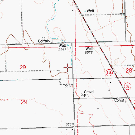 Topographic Map of Jakes Wash, NV