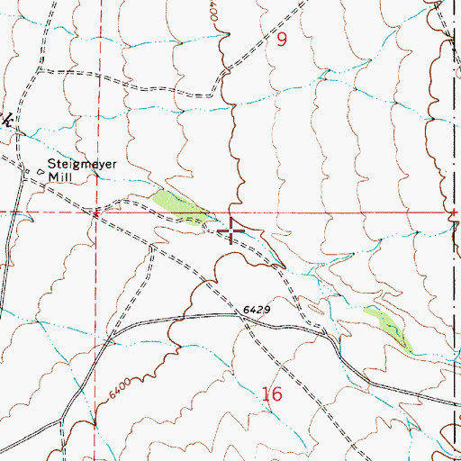 Topographic Map of Jefferson Canyon, NV