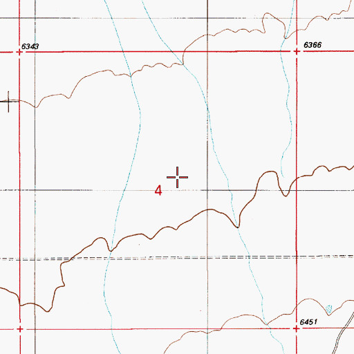 Topographic Map of Kelly Creek, NV