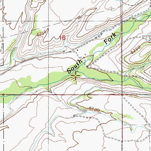 Topographic Map of Long Canyon, NV