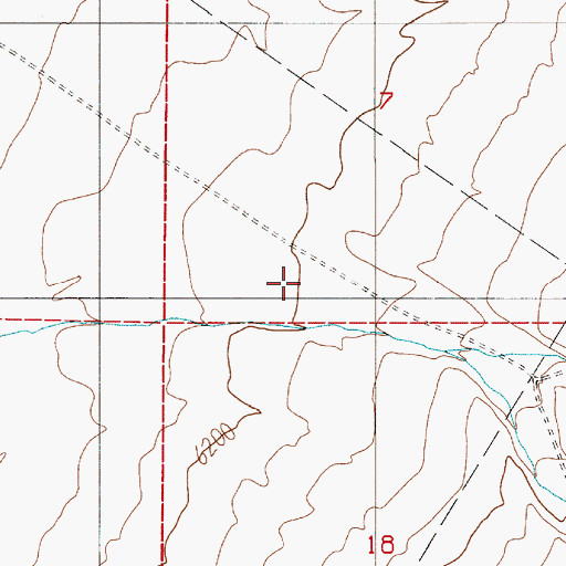 Topographic Map of Murphy Canyon, NV