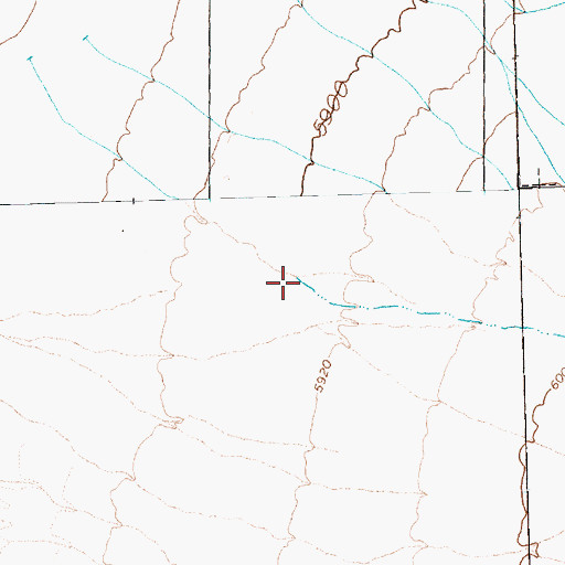 Topographic Map of Murphy Wash, NV