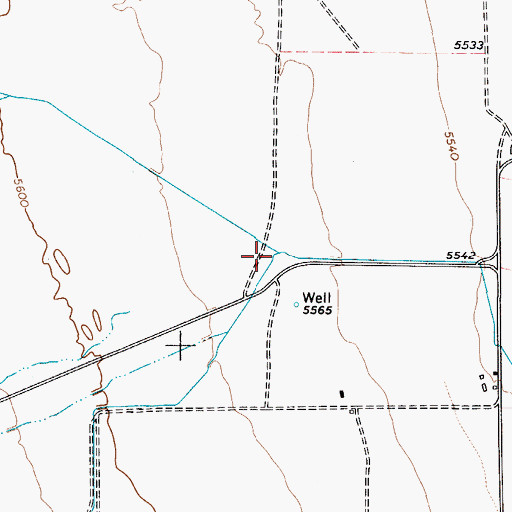 Topographic Map of North Twin River, NV