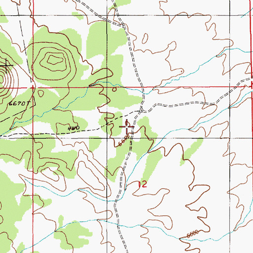 Topographic Map of Paroni Spring, NV