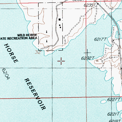 Topographic Map of Penrod Creek, NV