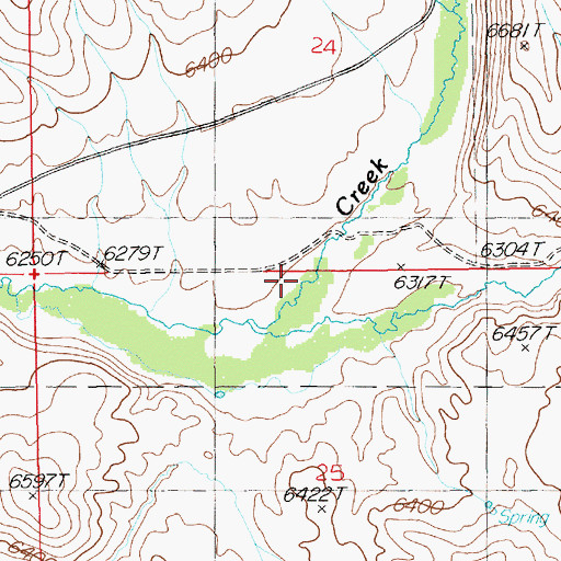Topographic Map of Penrod School (historical), NV