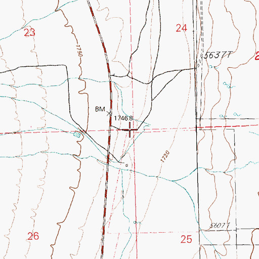 Topographic Map of Piermont Creek, NV