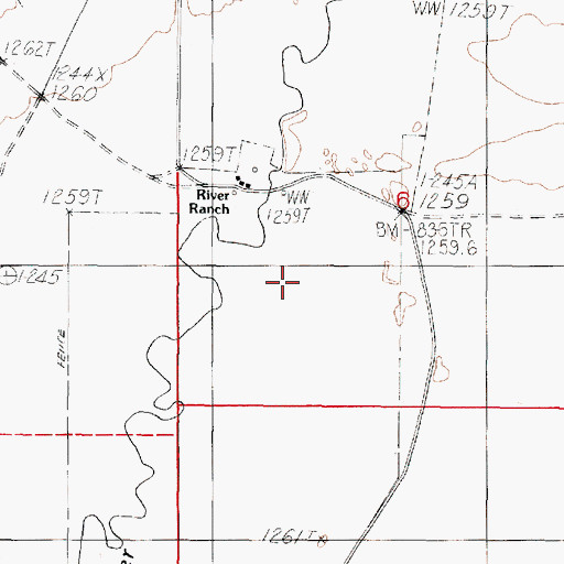 Topographic Map of Quinn River Valley, NV