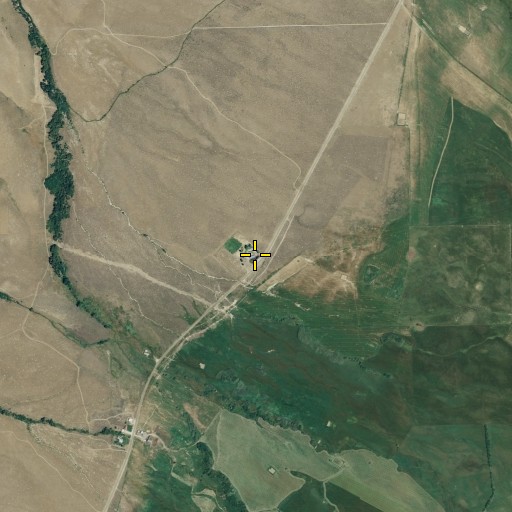 Aerial/Satellite Image of Ruby Valley School (historical), NV