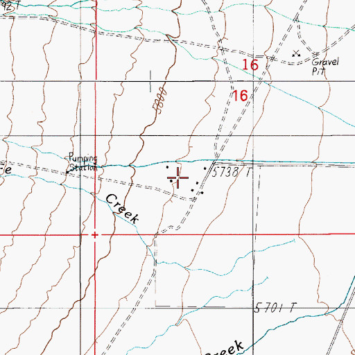 Topographic Map of Schmidtlein Ranch (historical), NV
