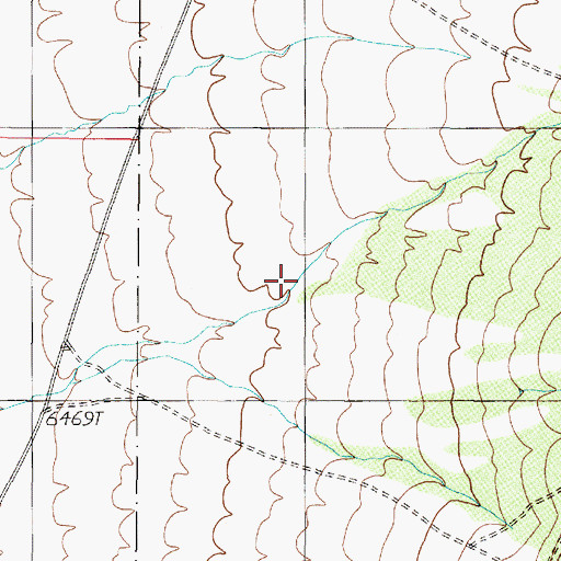 Topographic Map of Sheep Canyon, NV