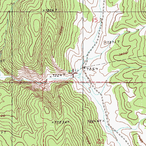 Topographic Map of South Sixmile Wash, NV