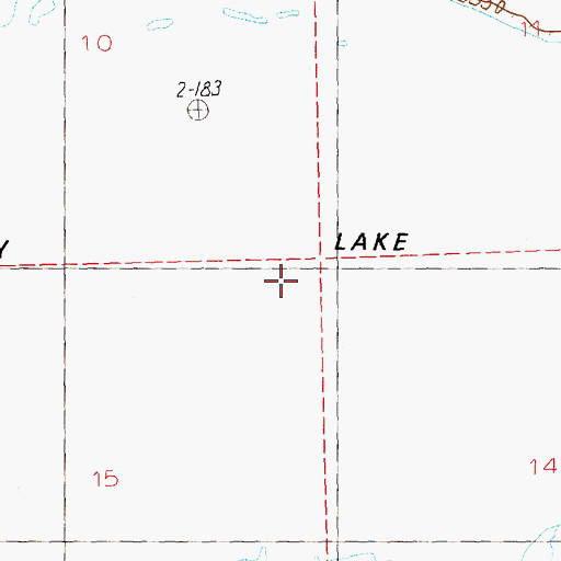 Topographic Map of Spring Valley, NV