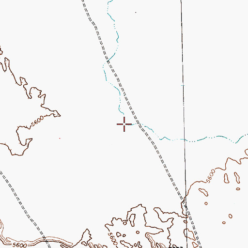 Topographic Map of Steele Creek, NV